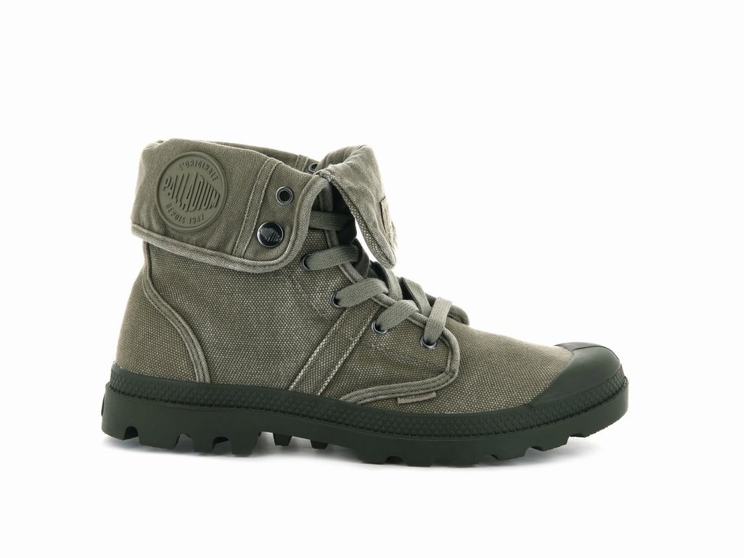 Botas Palladium Pallabrousse Baggy Hombre - Verde ||BWDM-43750||